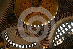 Interior Blue Mosque, istanbul