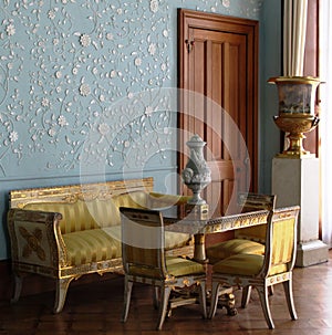 Interior of the Blue room Vorontsovsky Palace