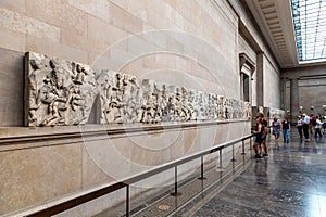 Interior of The British Museum in London, England, UK