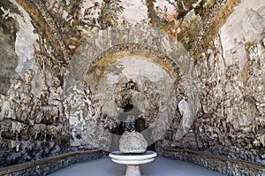 Interior of Buontalenti Grotto on Boboli Gardens, Florence