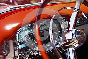 Interior of the Cadillac