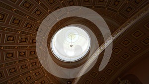 The interior of the Capitol's dome, The United States Capitol