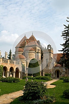 Interior of castle Bory