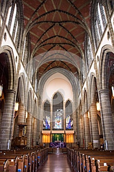 Interior of a cathedral