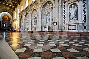 Interior of the Cathedral of Messina