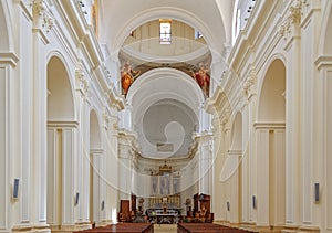 Interior of the Cathedral - Noto