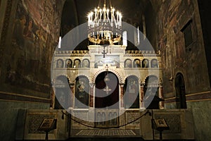 Interior of Cathedral, Sofia, Bulgaria