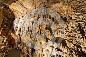 The interior of the cave Dimcay