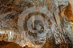 Interior of the caves of Borgo Verizzi