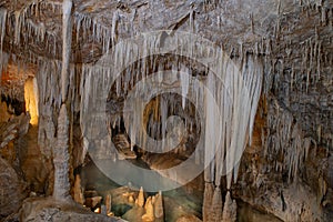 Interior of the caves of Borgo Verizzi