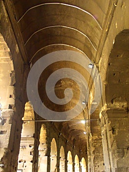 Interior Ceiling of the Colosseum