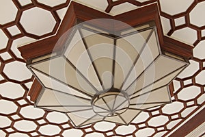 Interior ceiling lamp