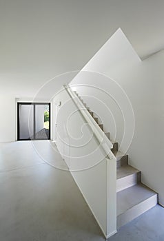 Interior, cement staircase