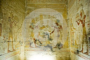 Interior Chapel, Temple of Abydos