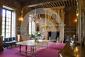 Interior of Chateau Cheverny