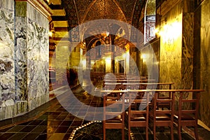 Interior of church photo