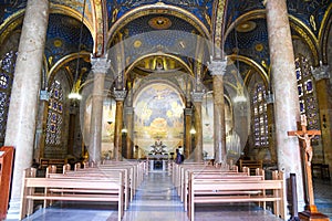 Interior of the Church of All Nationsï¼ŒJerusalem