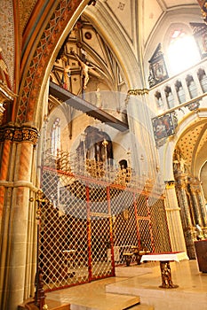 Interior of a church India