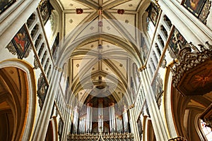 Interior of a church India