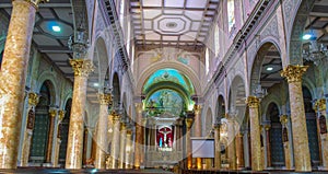 Interior of the Church of Our Lady of Fatima
