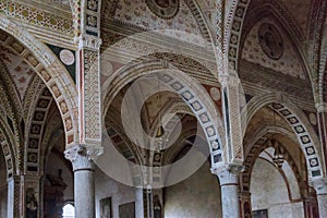 Interior of the Church of Santa Maria delle Grazie, Milan