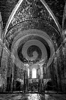 Interior of the Church of St. Nicholas in Demre, Turkey.