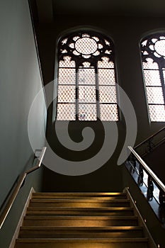 Interior of city hall, Bruges, Belgium