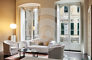 Interior, classic living room