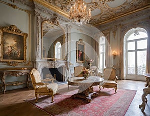 Interior in classic style