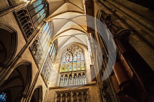 Interior of Cologne Cathedral, Germany