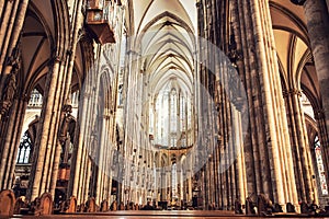 Interior of Cologne Cathedral