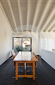 Interior, comfortable loft