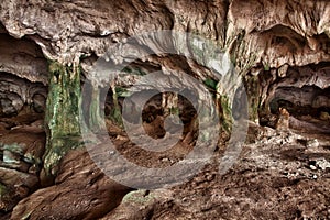 Interior of the Conch Bar Caves, Middle Caicos