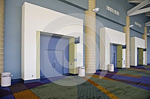 Interior of Convention Center