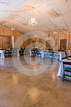 Interior of a cosy restaurant