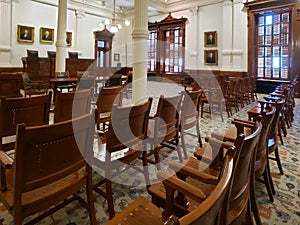 Interior court of Criminal Appeals Courtroom