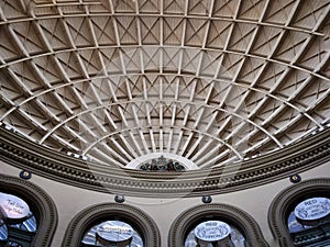 Interior of Cron Exchange roof