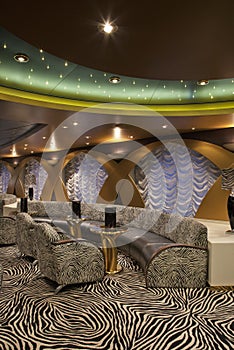 Interior of cruise ship MSC Poesia photo