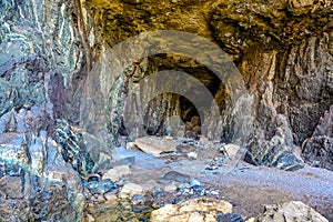 Interior of Cueva en Ajuy