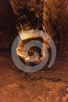 Interior of Dachstein Mammoth Cave, Krippenstein Austria
