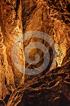 Interior of Dachstein Mammoth Cave, Krippenstein Austria