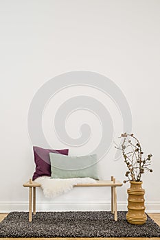 Interior decor of a hallway