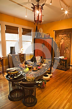 Interior decor store.