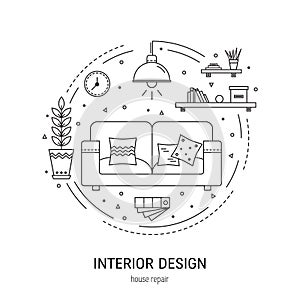 Interior design concept