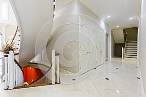 Interior design of custom build house