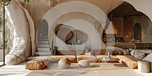 Interior design living room - generative AI