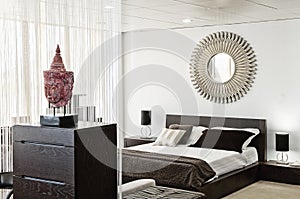 Interior design in modern home