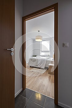 Interior design series: Modern Bedroom in white