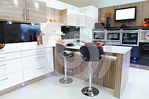 Interior designed home kitchen