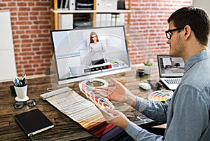 Interior Designer Online Video Conference Call